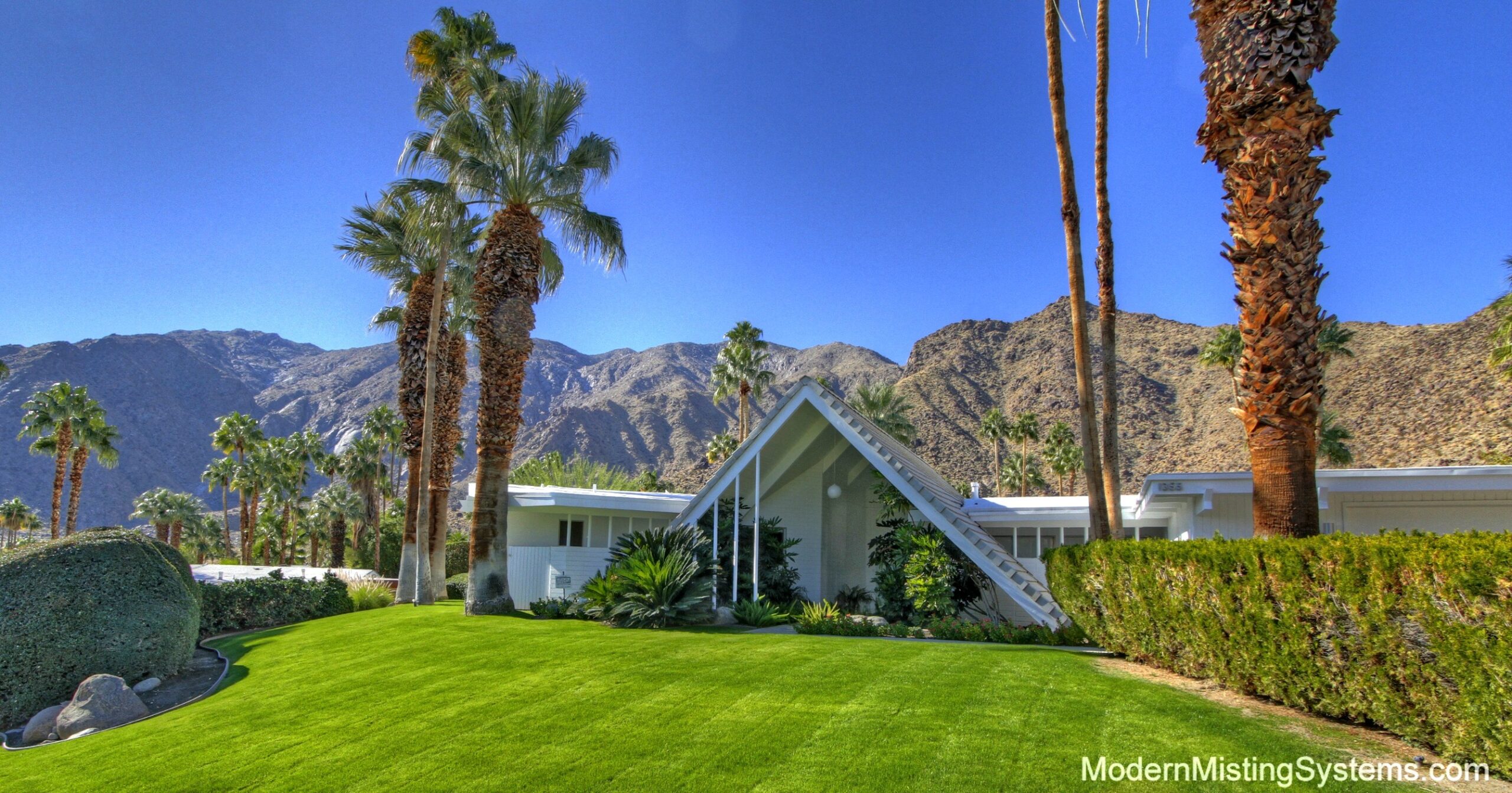 moern home2 Modern Misting Systems for Palm Springs and Palm Desert